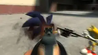 Sonic gets killed due to trying to kill Tails.