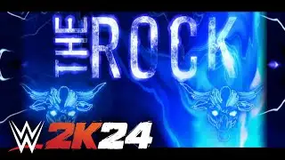 WWE 2K24: The Rock Official Titantron Graphic Loop 2024 + “Electrifying”