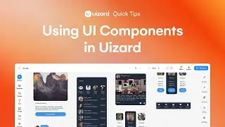 Using UI Components in Uizard