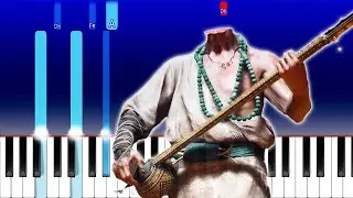 Black Myth - Wukong - Headless Guy Singing (Piano Tutorial)