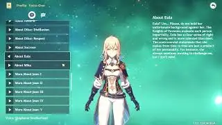 Jean all English voicelines [Genshin impact]