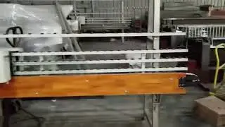 Станок прямолинейной обработки кромки стекла