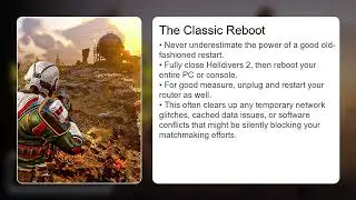 What Is Helldivers 2 Error Code MP-100 Fix – Matchmaking Not Working