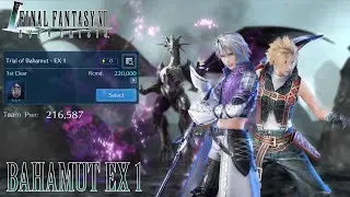 Bahamut EX 1 battle guide || Final Fantasy VII Ever Crisis