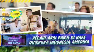 Vlogger on The Road: Pecah! Aksi Panji di Kafe Diaspora Indonesia Amerika