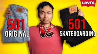 Which Jean Is Better? | Levi's 501 Original vs 501 Skateboarding