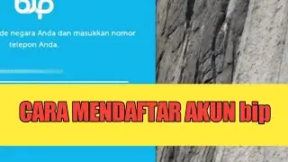 CARA MENDAFTAR AKUN BIP TERBARU 2021