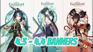 PATCH 4.3 - 4.4 BANNERS CONFIRMED