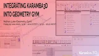 Integrating Karamba3D into Geometry Gym (with Nathan Luke)