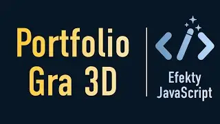 Własna strona w formie gry 3d, tło, social buttons | Efekty JavaScript #3