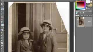 Studieles op video Een beschadigde foto herstellen (PSPPX2)