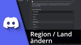 Discord Region ändern | Discord Server Region ändern ✅ Tutorial