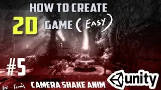 How to create 2D game in unity in tamil #5