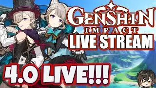 4.0 Live /  F2P Abyss Clear / Exploring Fontaine / Genshin Impact