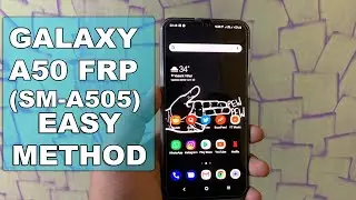 SAMSUNG Galaxy A50 (SM-A505) FRP/Google Lock Remove (Android 9)