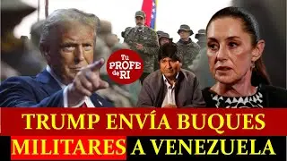 ¡ASÍ ESTO! POTENTE DESPLIEGUE MILITAR DE EEUU A COSTAS DE VENEZUELA. SHEINBAUM CONDENA. BOLIVIA CAE