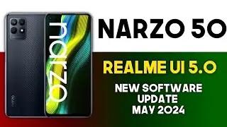 Realme Narzo 50 New Software Update May 2024 | Narzo 50 UI 5.0 Android 14 Update | New Features