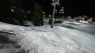 Night Skiing at Stevens Pass