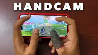 HANDCAM 4 Finger claw + Gyro (iPhone 14) | Call Of Duty Mobile (Alcatraz)