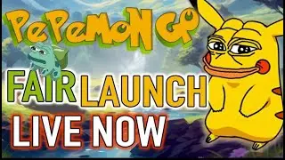 PepemonGO, next 10,000X Pinksale Presale Fairlaunch?! HIDDEN GEM #ETH #CRYPTO