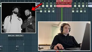 Making a Beat for J Cole and Drake | FL Studio Cookup