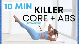 10 MIN INTENSE PILATES CORE + ABS ROUTINE