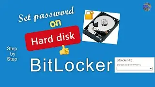 How to Lock Hard Disk with Password