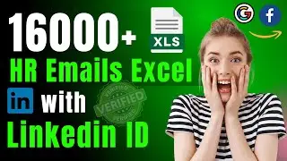 Access 16000+ HR's Email ID with LinkedIN ID!🔥😲 #internship #hiring #jobs #linkedin #career