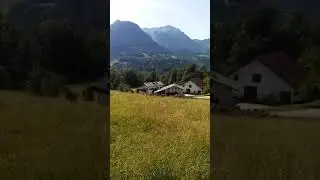 Село в Альпах.