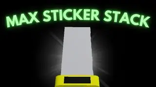 I Maxed Out My Sticker Stack