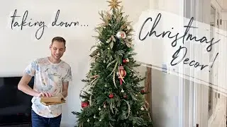 Taking Down Christmas Decor! - Vlog 16 - Home Vlog