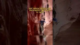 insiden paling mengerikan yang dialami manusia #utah #usa #rock #stuck #hiking