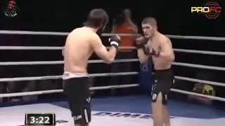 ХАБИБ НУРМАГОМЕДОВ уничтожил бойца ЕМЕЛЬЯНЕНКО   лучший бой VIDEOMEG RU
