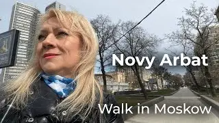 Novy Arbat - 4K, Moscow, Russia - April 2023