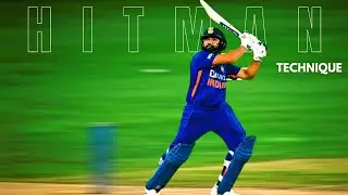 Rohit Sharma Batting Technique Slow-Motion