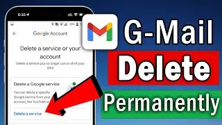 How to Delete Google Account Permanently | How to delete gmail account permanently
