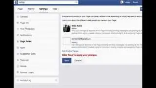 Ad An Admin To Facebook