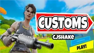 FORTNITE CUSTOMS LIVE! EU (Duos,Trios,solos and more!)