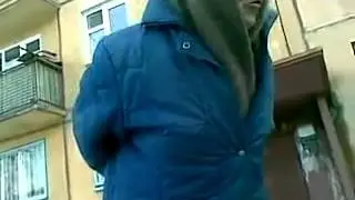 Бабка матерится