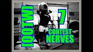 [QOTW] How to Deal With CONTEST NERVES!