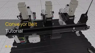How to make a conveyor belt inside 3dverse?