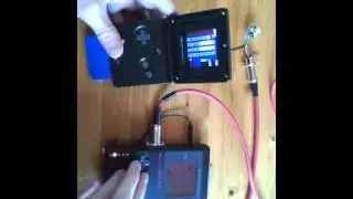 Modded gameboy advance SP with midi