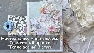 Мастер класс мини альбом.  Совместный проект 