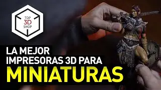 Cómo elegir la mejor impresora 3D para miniaturas: Impresión 3D en resina vs. FDM