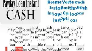 Immediate Cash Assistance Through Payday Loans instant Cash