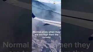 normal pilots when they're high from the runway vs this mf 🗿