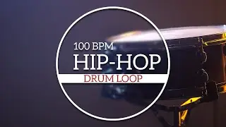 Drum Loop 100 BPM Hip-Hop - Drum Track for practice