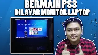 CARA BERMAIN PS3 DI LAYAR MONITOR LAPTOP
