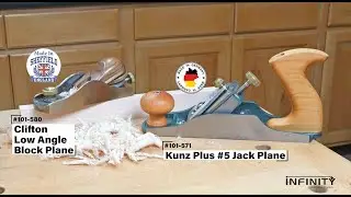 Woodworker's 2-Pc. Essential Hand Plane Set