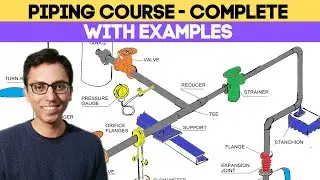 Free Piping Design and Engineering Course | Step by Step Complete Piping Course Guide